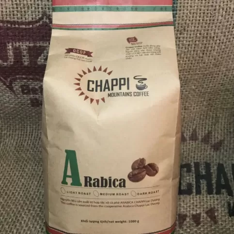 Cà phê bột Arabica Chappi Mountains Coffee